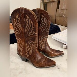 Ariat Leather Cowboy Boots